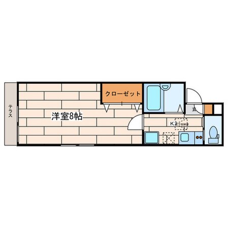 アズール坂下の物件間取画像